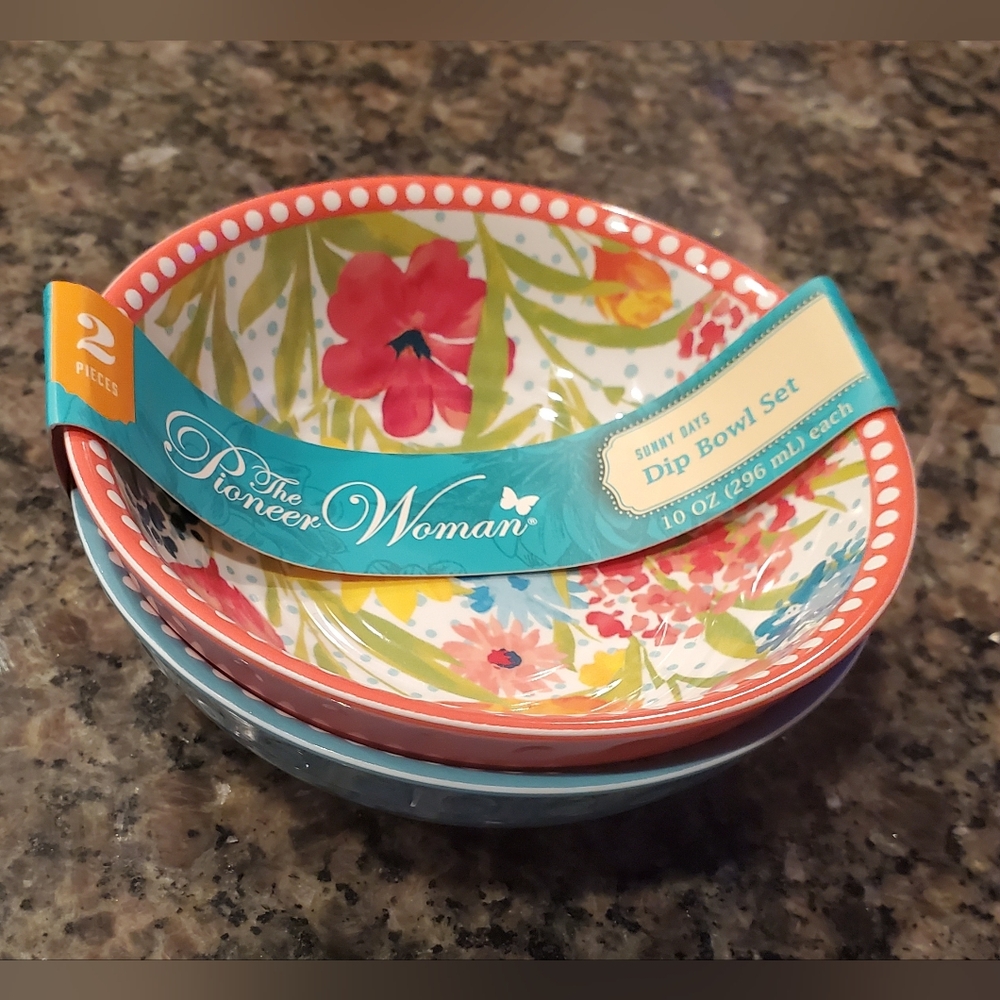 The Pioneer Woman 2-Piece Dip Bowl Set
